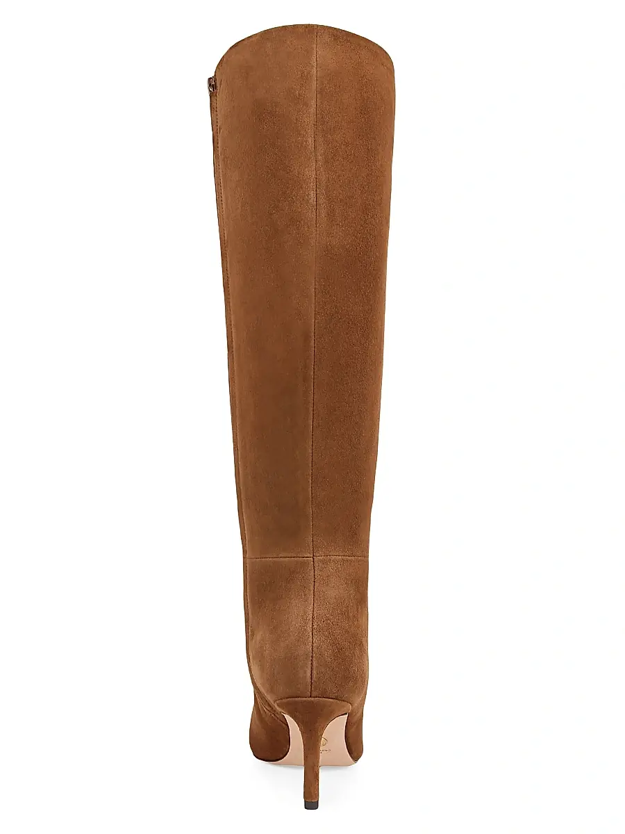 Veronica Beard Women's Lisa 70MM Tall-Shaft Suede Boots | Thumbnail 3 Veronica Beard Women's Lisa 70MM Tall-Shaft Suede Boots | Thumbnail 3