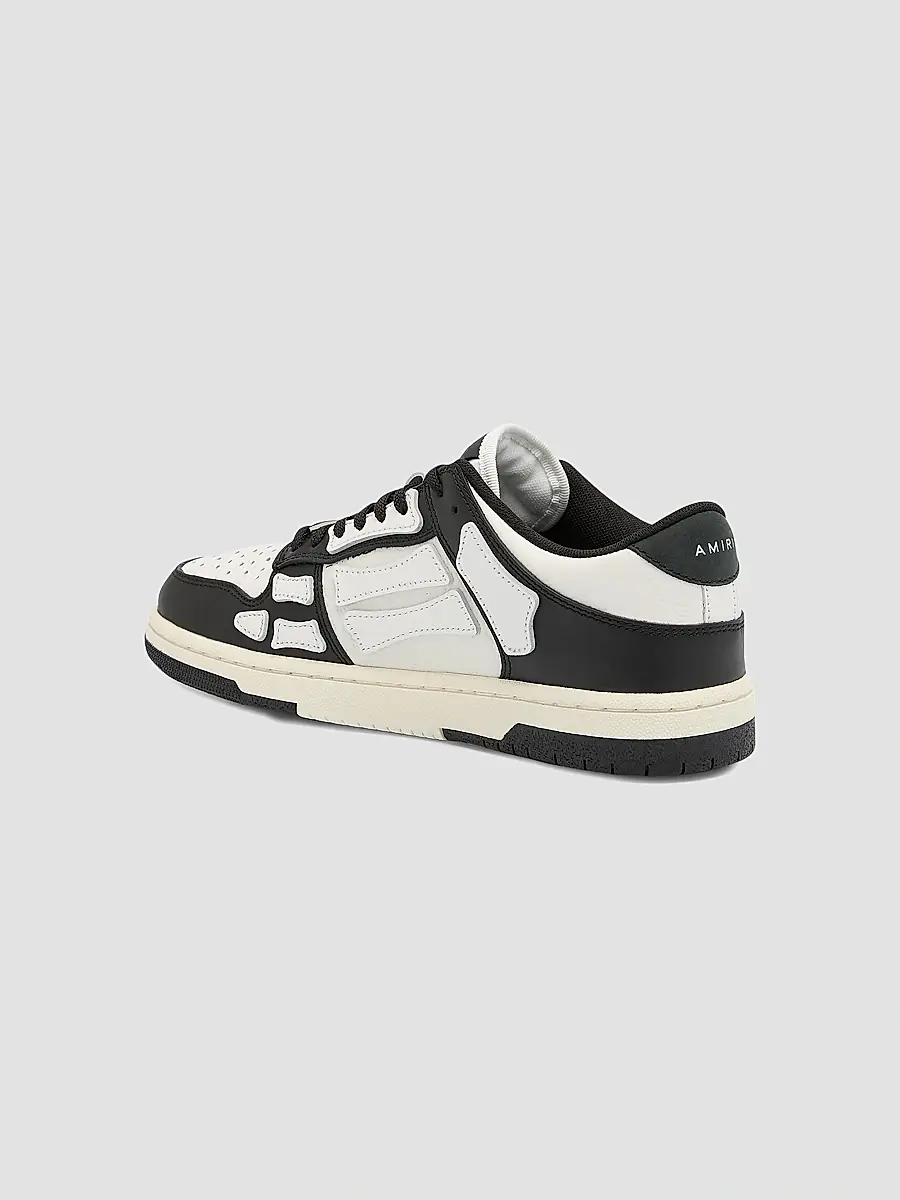AMIRI Women's Skel Top Low Leather Sneakers | Thumbnail 4 AMIRI Women's Skel Top Low Leather Sneakers | Thumbnail 4