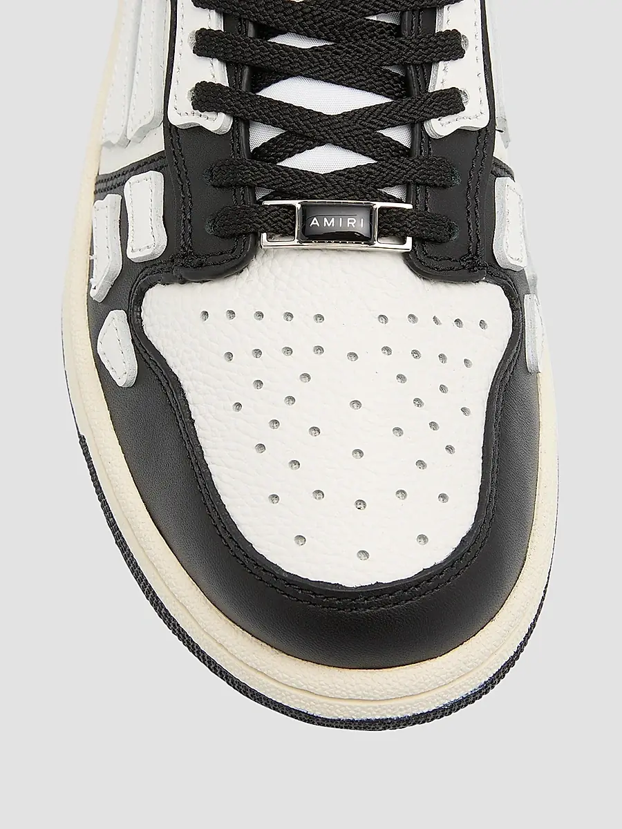 AMIRI Women's Skel Top Low Leather Sneakers | Thumbnail 5 AMIRI Women's Skel Top Low Leather Sneakers | Thumbnail 5