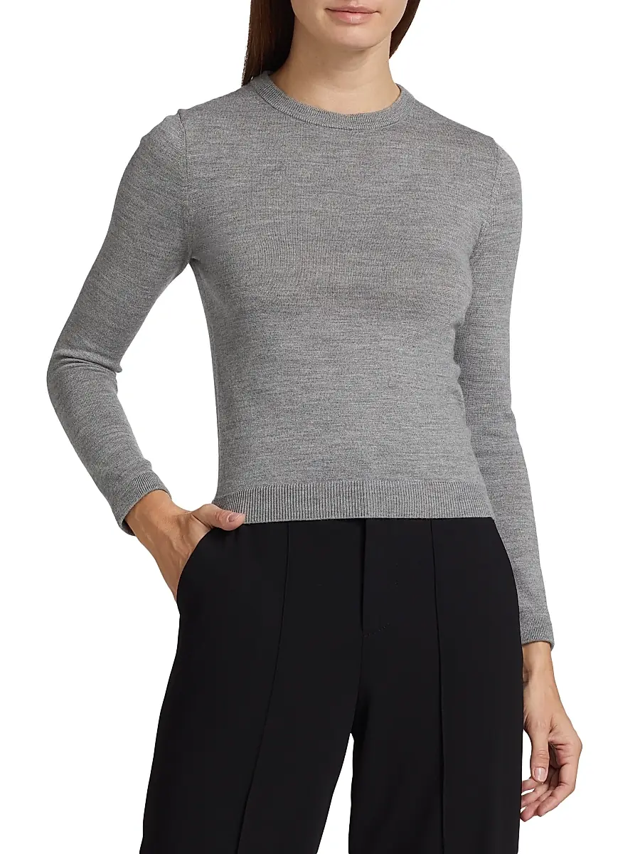 Alice + Olivia Women's Porla Collared Sweater | Thumbnail 6 Alice + Olivia Women's Porla Collared Sweater | Thumbnail 6