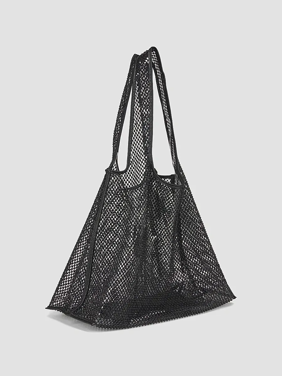 3.1 Phillip Lim Women's Embroidered Mesh Market Tote Bag | Thumbnail 4 3.1 Phillip Lim Women's Embroidered Mesh Market Tote Bag | Thumbnail 4