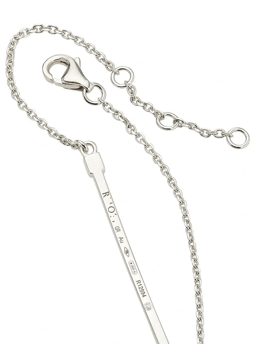 Repossi Women's Serti Sur Vide 18K White Gold & Diamond Chain Bracelet/6.69" - White Gold | Thumbnail 4 Repossi Women's Serti Sur Vide 18K White Gold & Diamond Chain Bracelet/6.69" - White Gold | Thumbnail 4