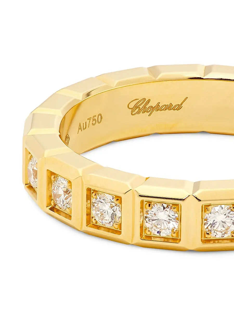 Chopard Women's Ice Cube 18K Yellow Gold & Diamond Ring - Gold | Thumbnail 2 Chopard Women's Ice Cube 18K Yellow Gold & Diamond Ring - Gold | Thumbnail 2