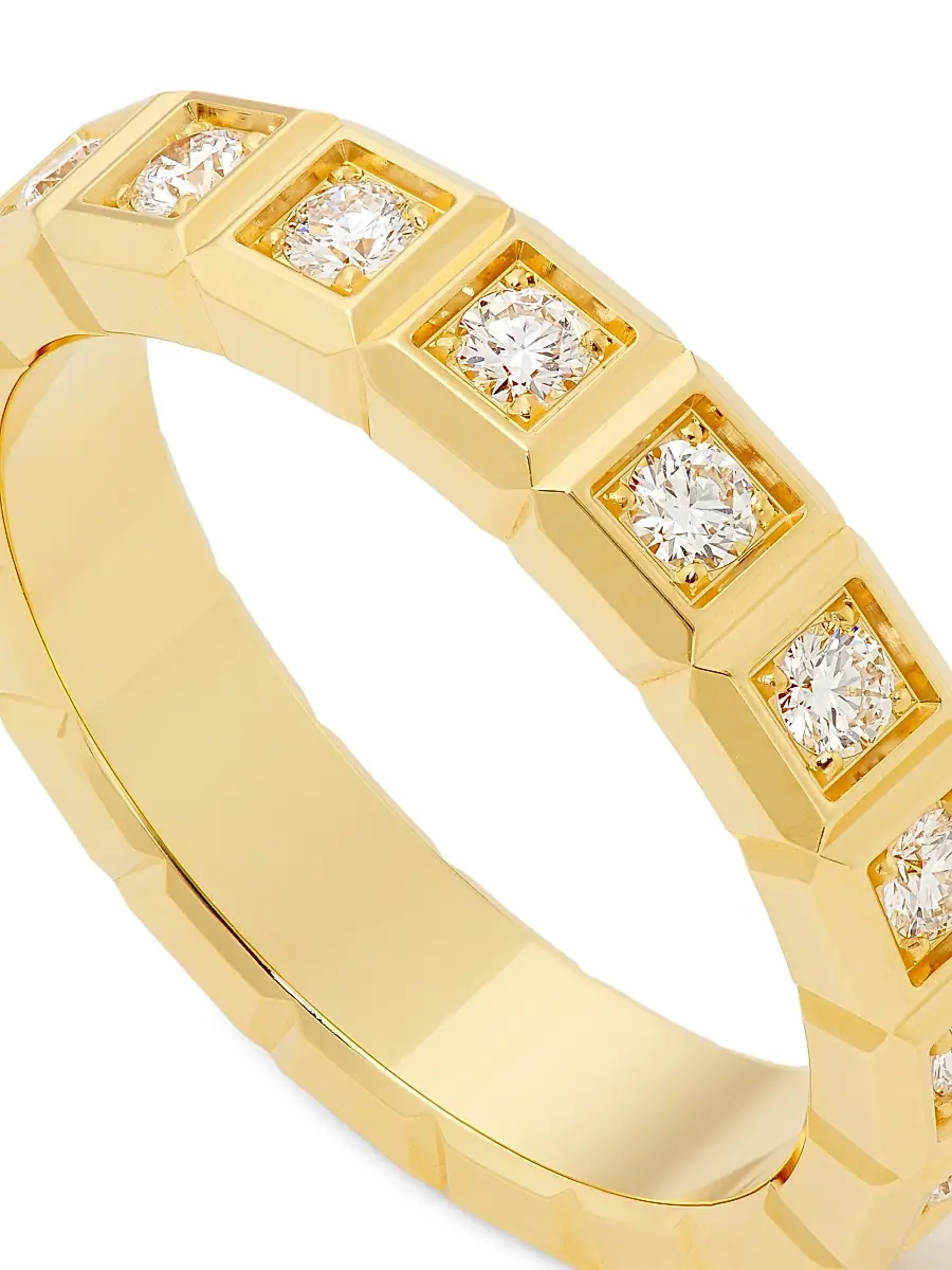 Chopard Women's Ice Cube 18K Yellow Gold & Diamond Ring - Gold | Thumbnail 3 Chopard Women's Ice Cube 18K Yellow Gold & Diamond Ring - Gold | Thumbnail 3