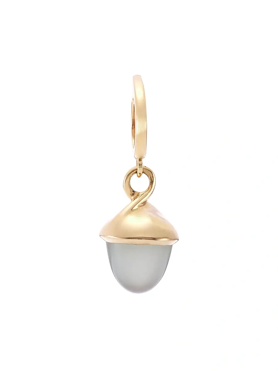 Women's Mikado 18K Rose Gold & Grey Moonstone Pendant Women's Mikado 18K Rose Gold & Grey Moonstone Pendant