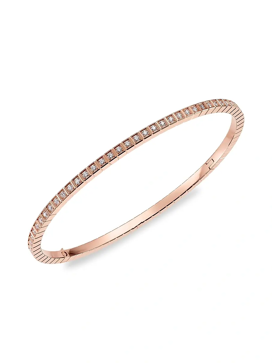 Chopard Women's Ice Cube 18K Rose Gold & 0.72 TCW Diamond Bracelet - Rose Gold | Image 1 Chopard Women's Ice Cube 18K Rose Gold & 0.72 TCW Diamond Bracelet - Rose Gold | Image 1