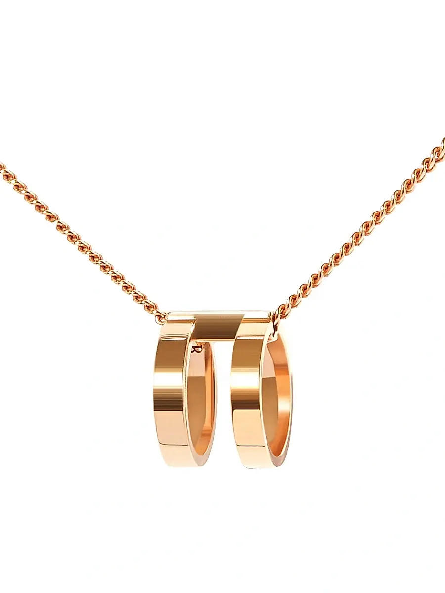 Women's Berbere 18K Rose Gold Pendant Necklace - Rose Gold Women's Berbere 18K Rose Gold Pendant Necklace - Rose Gold