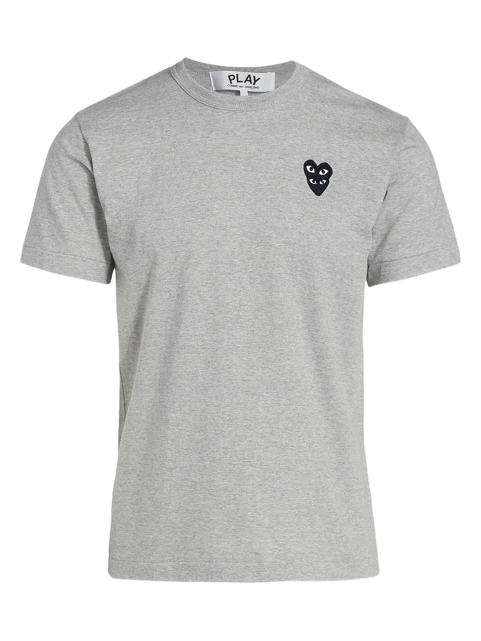 Men Play Double Heart T-Shirt