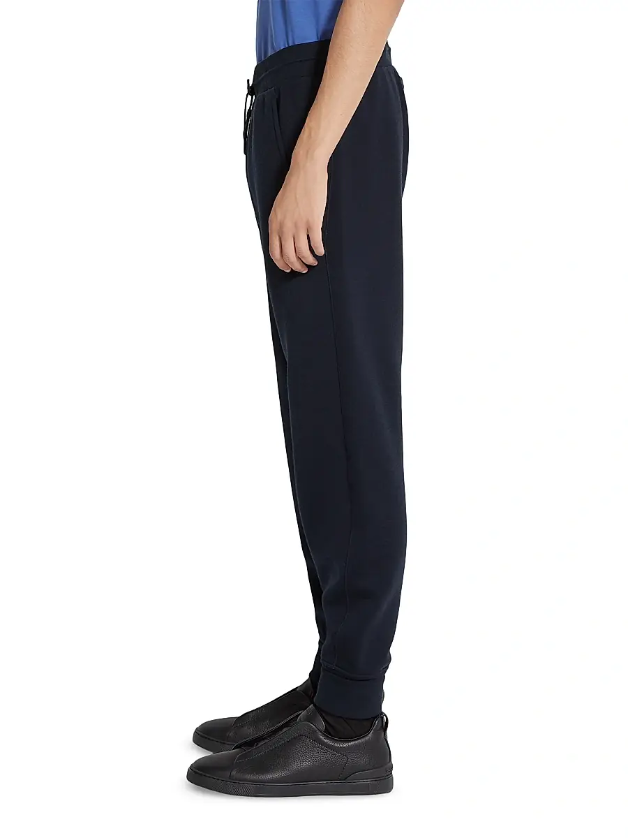 Zegna Men's High Performance Wool Blend Joggers | Thumbnail 3