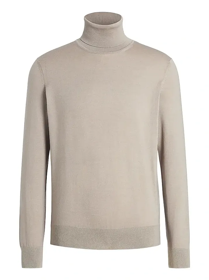 Men's Cashseta Turtleneck Sweater