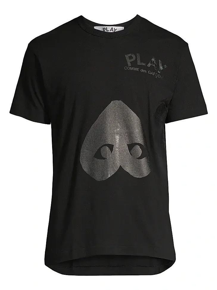 Comme des Garçons PLAY Men 2 Hearts T-Shirt