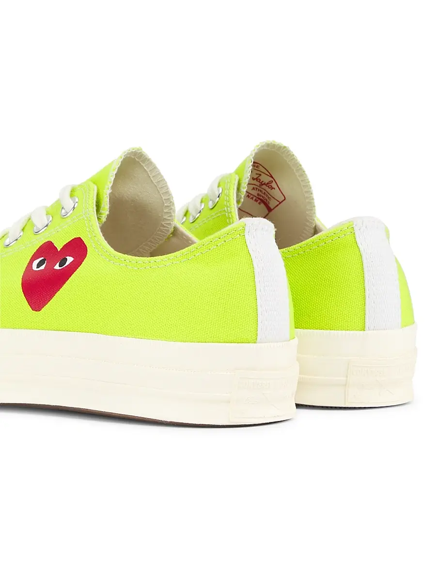 Comme des Garçons PLAY Unisex Play Converse Low-Top Sneakers | Thumbnail 3