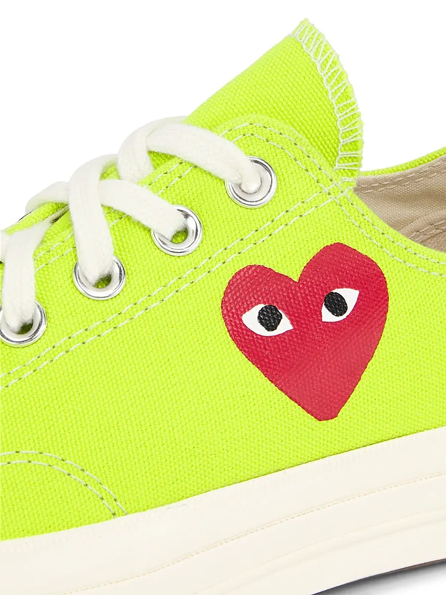 Comme des Garçons PLAY Unisex Play Converse Low-Top Sneakers | Thumbnail 5