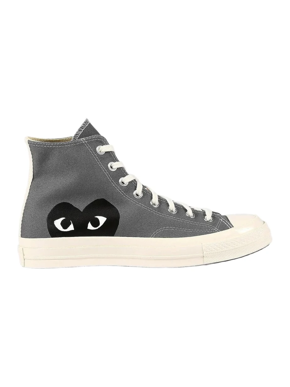 Comme des Garçons PLAY Unisex CdG PLAY x Converse Men's Chuck Taylor All Star Single Heart High-Top Sneakers