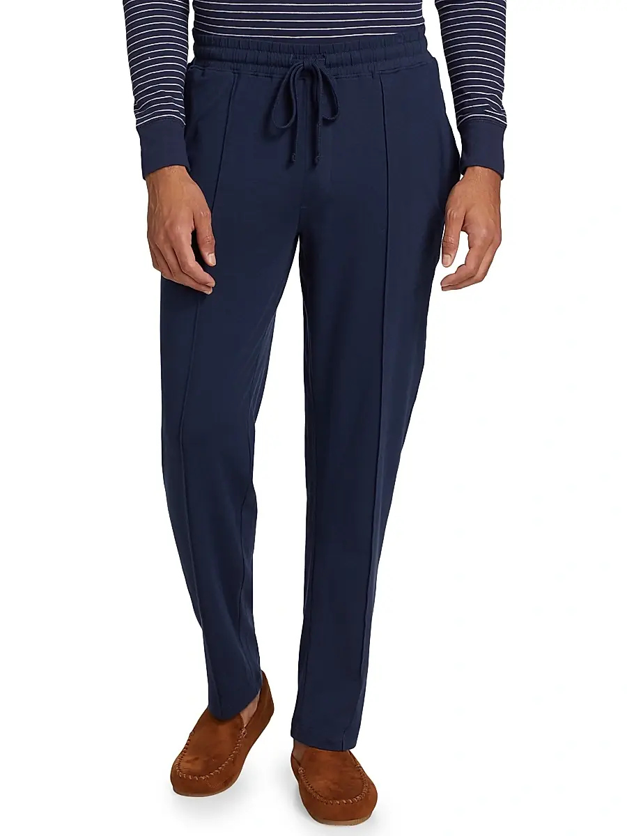 Saks Fifth Avenue Men's COLLECTION Front Seam Pajama Pants | Thumbnail 3 Saks Fifth Avenue Men's COLLECTION Front Seam Pajama Pants | Thumbnail 3