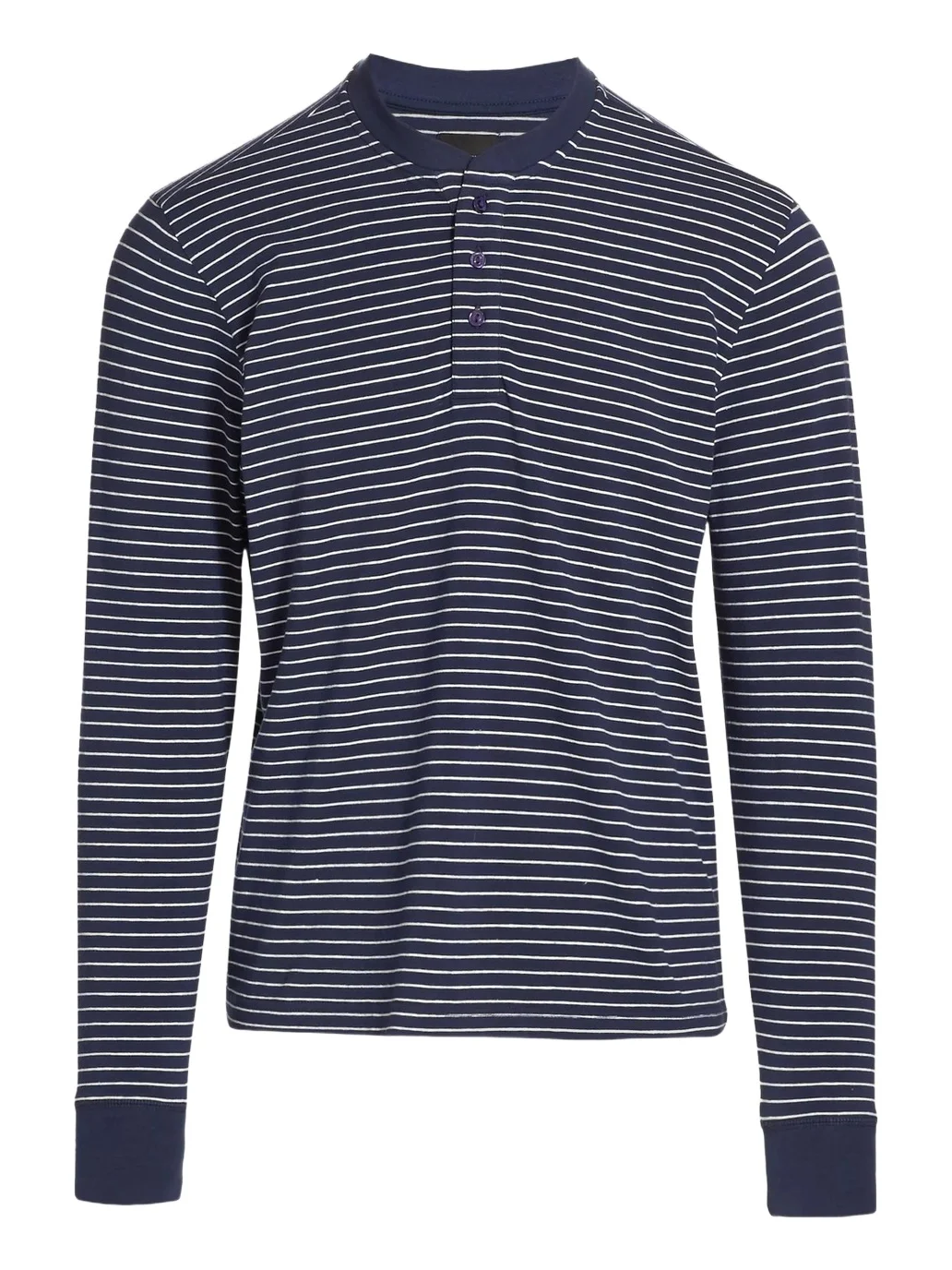 Men's COLLECTION Striped Henley Pajama Top Men's COLLECTION Striped Henley Pajama Top