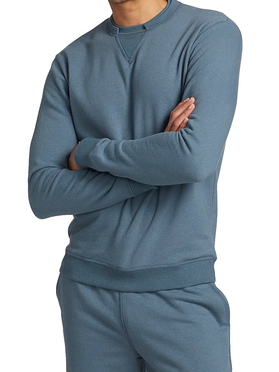 Saks Fifth Avenue Men's COLLECTION Double Collar Sweatshirt | Thumbnail 3 Saks Fifth Avenue Men's COLLECTION Double Collar Sweatshirt | Thumbnail 3