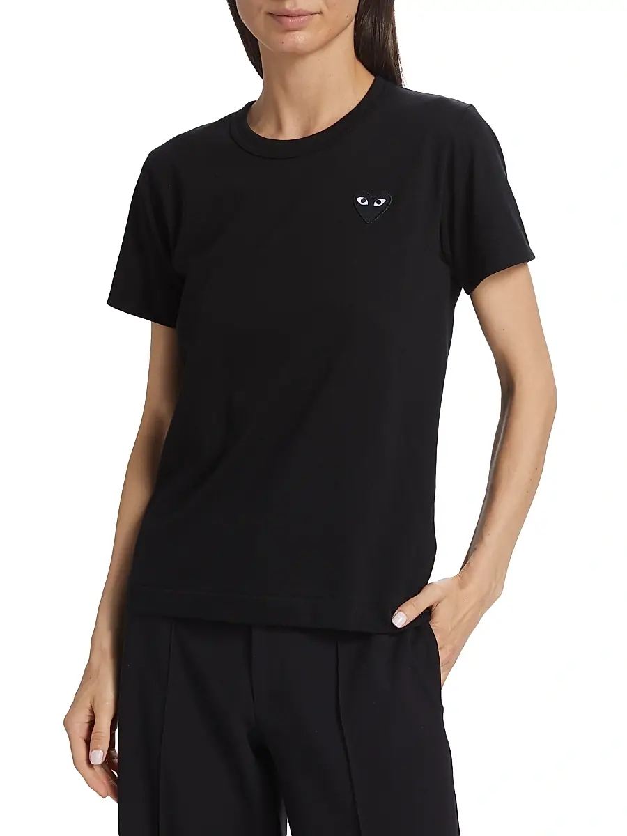 Comme des Garçons PLAY Women's Heart T-Shirt | Thumbnail 3