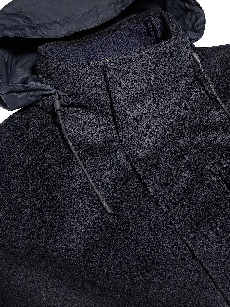 Zegna Men's Oasi Cashmere Elements Vetta Overjacket | Thumbnail 4