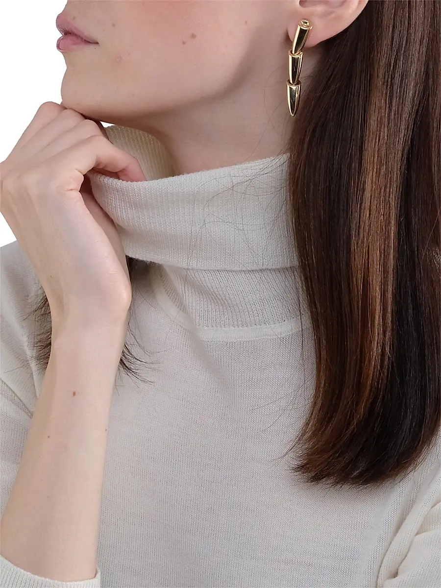 Vhernier Women's Calla 18K Rose Gold Drop Earrings - Rose Gold | Thumbnail 2 Vhernier Women's Calla 18K Rose Gold Drop Earrings - Rose Gold | Thumbnail 2