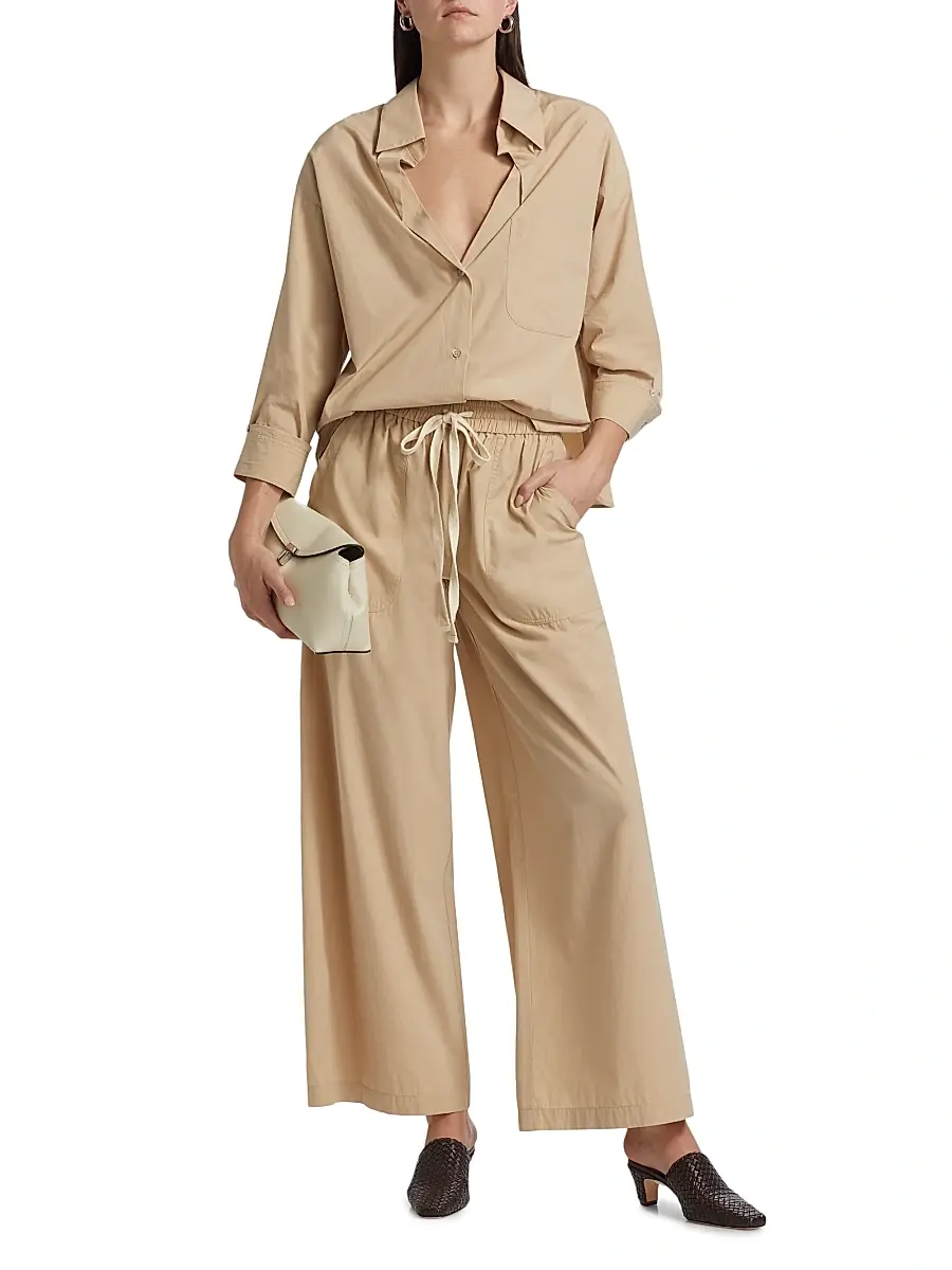TWP Women's Day After Cotton Button-Front Shirt | Thumbnail 2 TWP Women's Day After Cotton Button-Front Shirt | Thumbnail 2