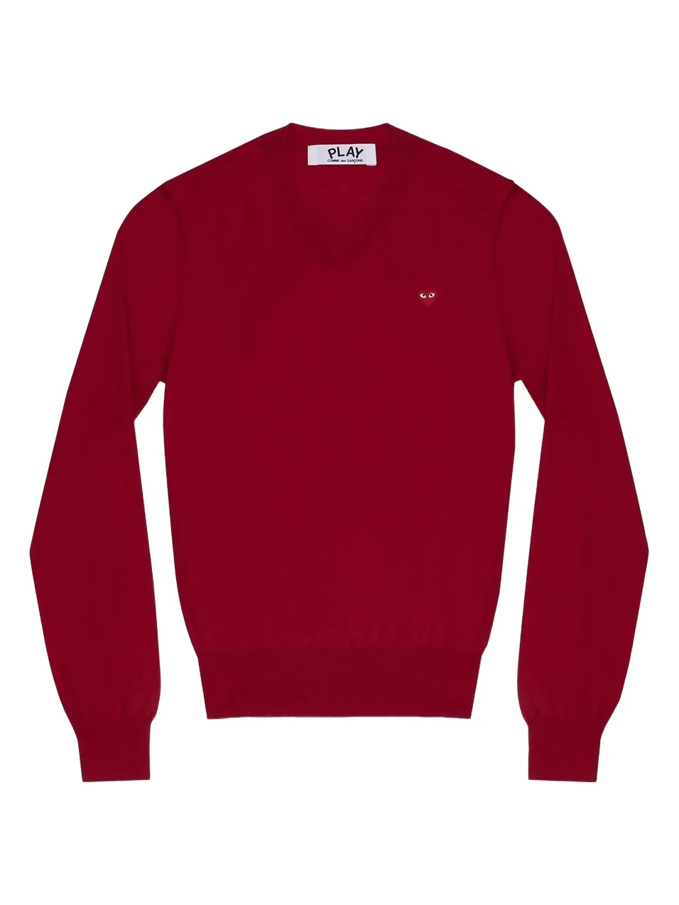 Women's V-Neck Wool Heart Sweater Women's V-Neck Wool Heart Sweater