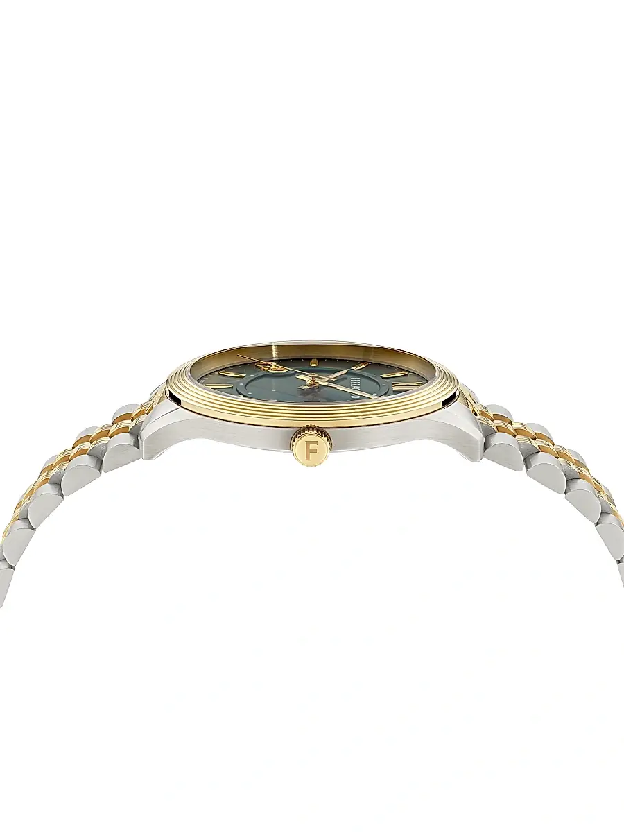 FERRAGAMO Men's Duo Stainless Steel Bracelet Watch/40MM - Two Tone | Thumbnail 2 FERRAGAMO Men's Duo Stainless Steel Bracelet Watch/40MM - Two Tone | Thumbnail 2