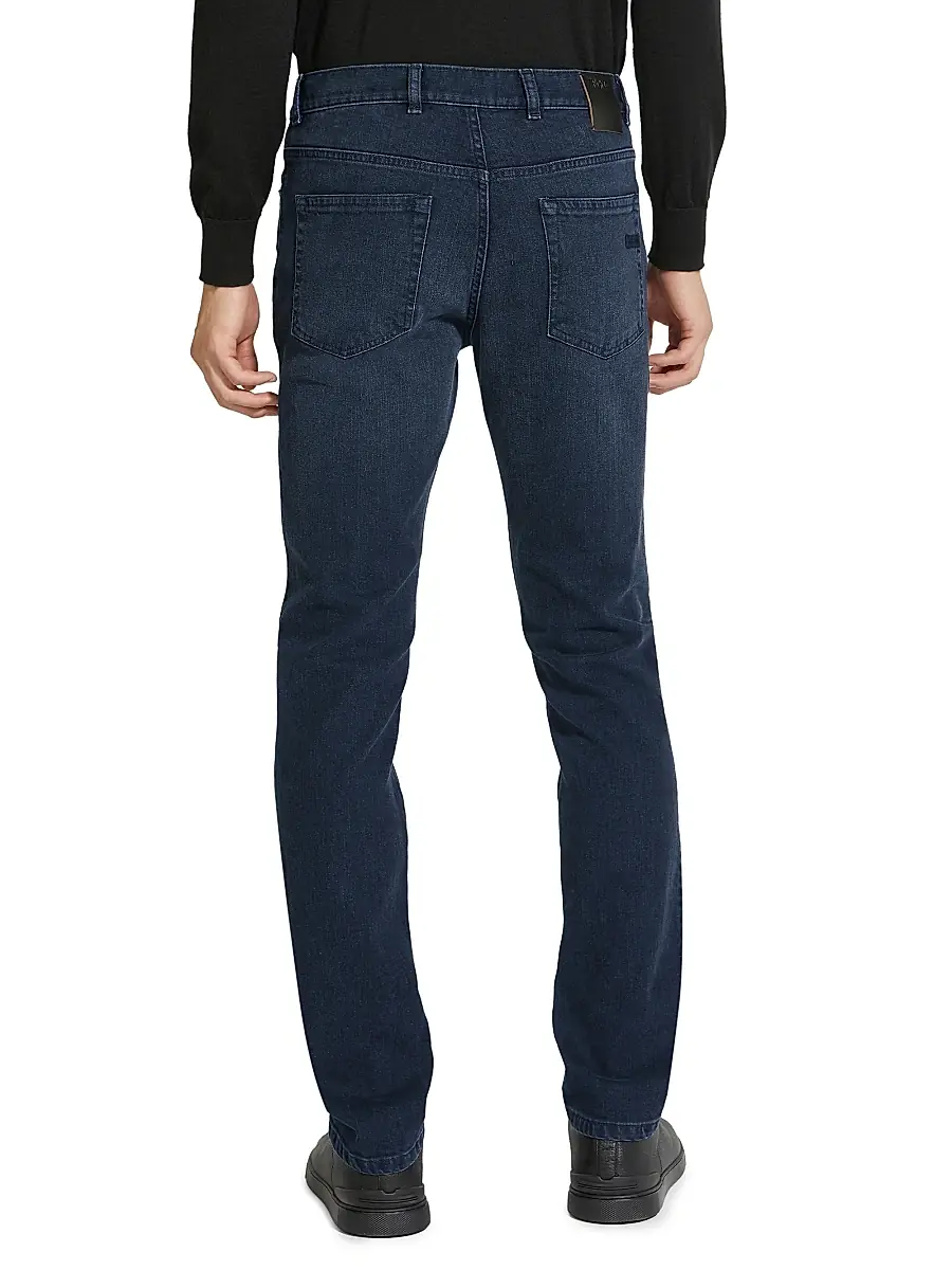 Zegna Men's Stretch Cotton Roccia Jeans | Thumbnail 4 Zegna Men's Stretch Cotton Roccia Jeans | Thumbnail 4
