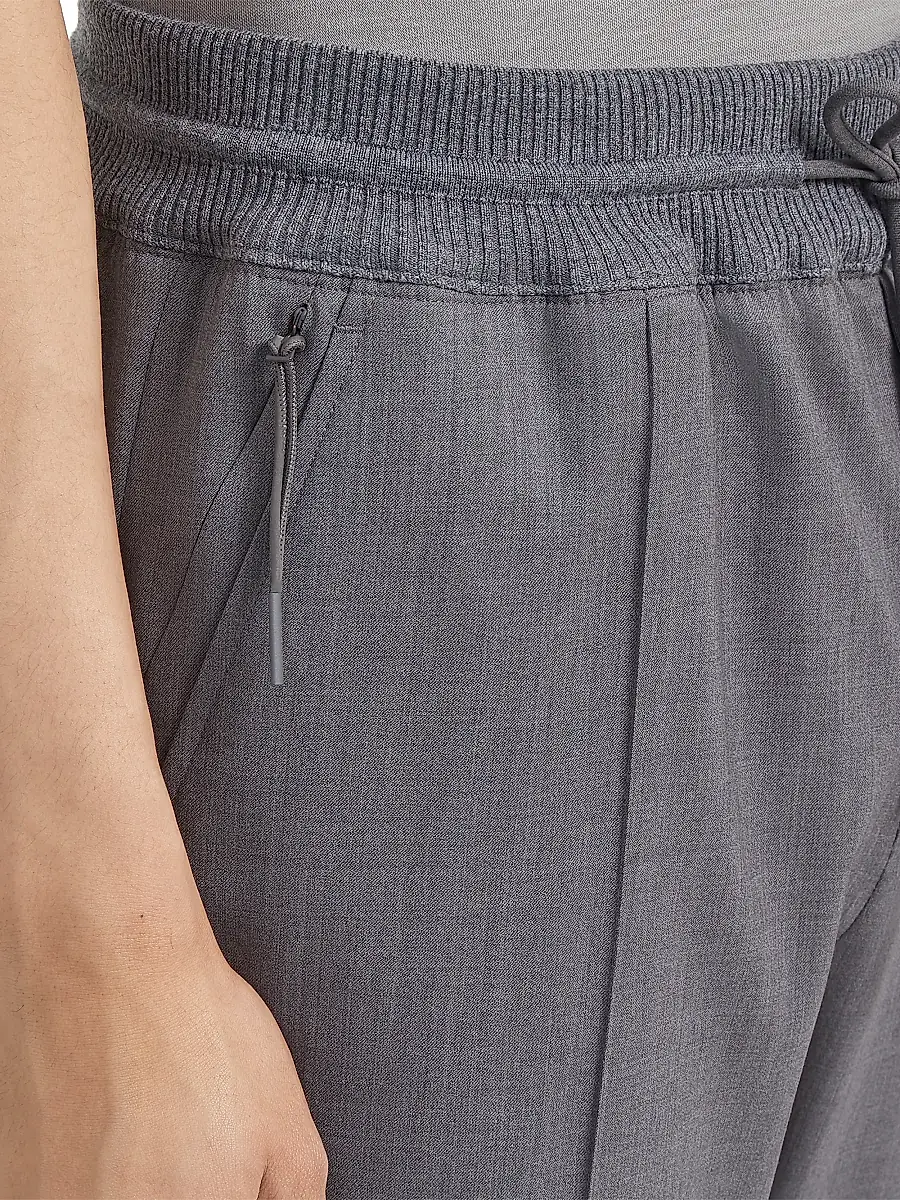 Zegna Men's High Performance Wool Joggers | Thumbnail 4 Zegna Men's High Performance Wool Joggers | Thumbnail 4