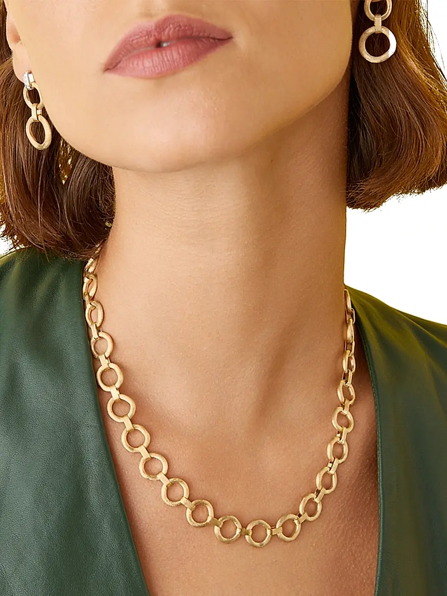 MARCO BICEGO Women's Jaipur 18K Yellow Gold Chain Necklace | Thumbnail 2