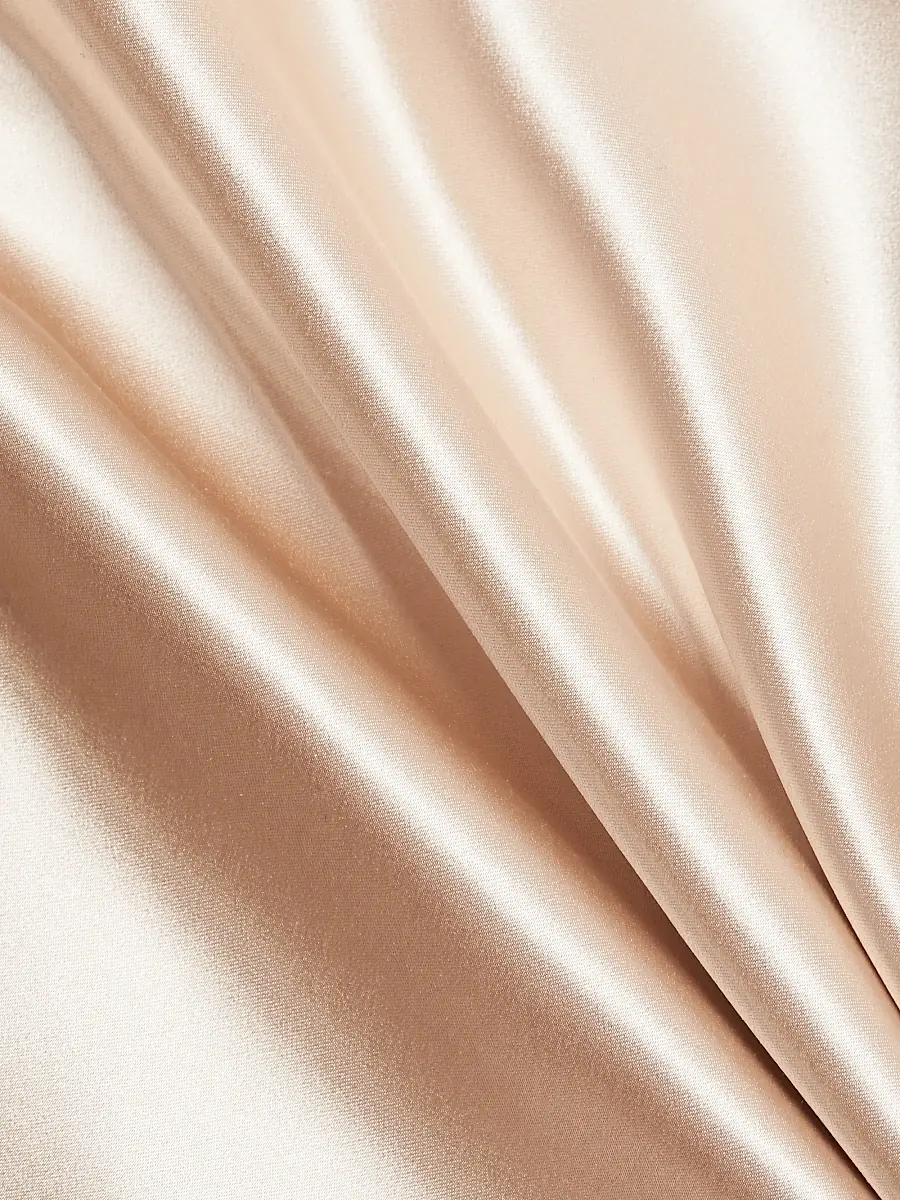 Danielle Frankel Women's Charlie Crepe Satin Gown | Thumbnail 7 Danielle Frankel Women's Charlie Crepe Satin Gown | Thumbnail 7