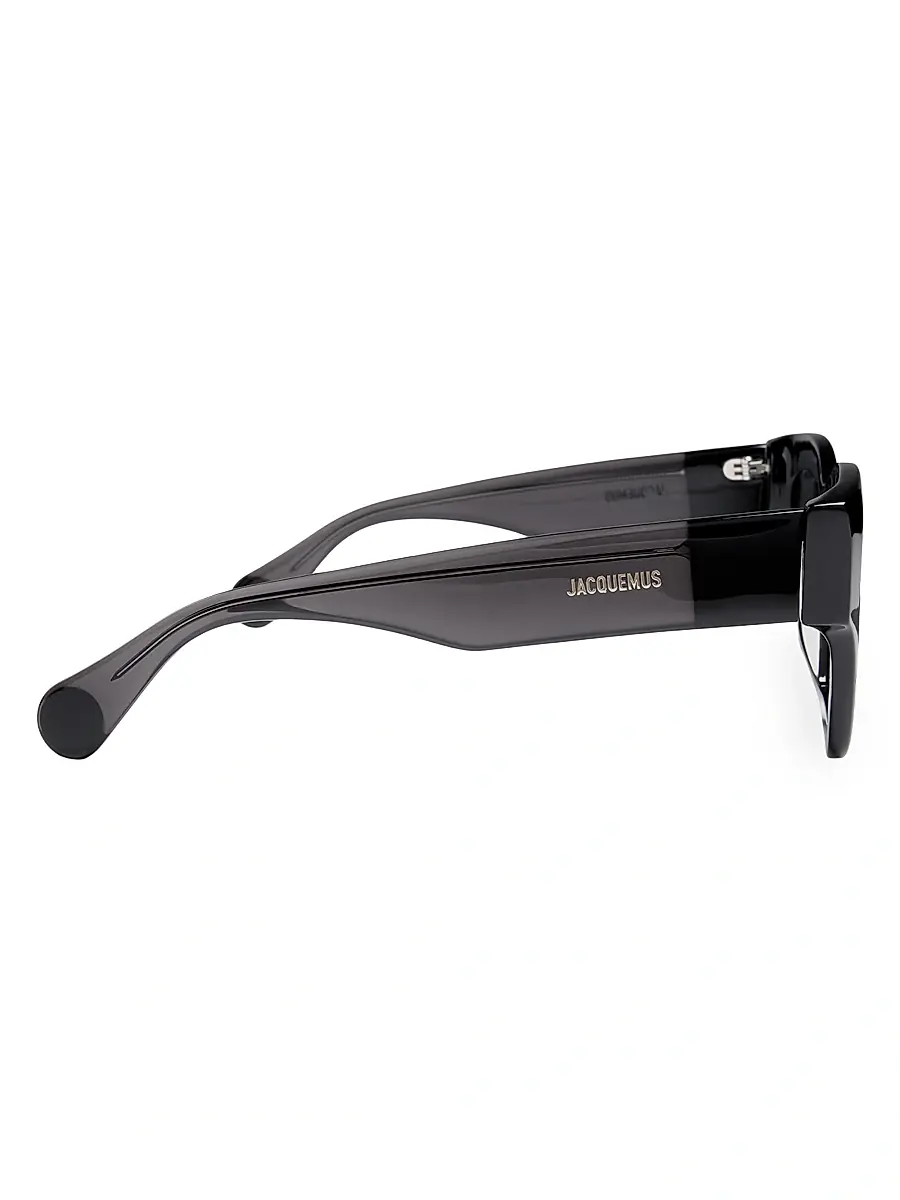 Jacquemus Men's Baci 50MM Square Sunglasses | Thumbnail 2
