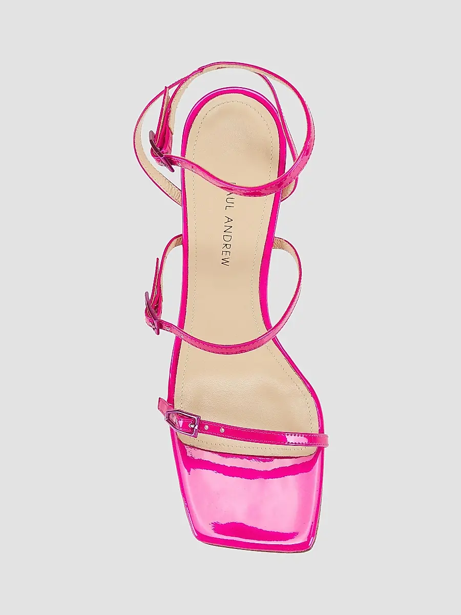 Paul Andrew Women's Slinky Strappy Leather Sandals | Thumbnail 5