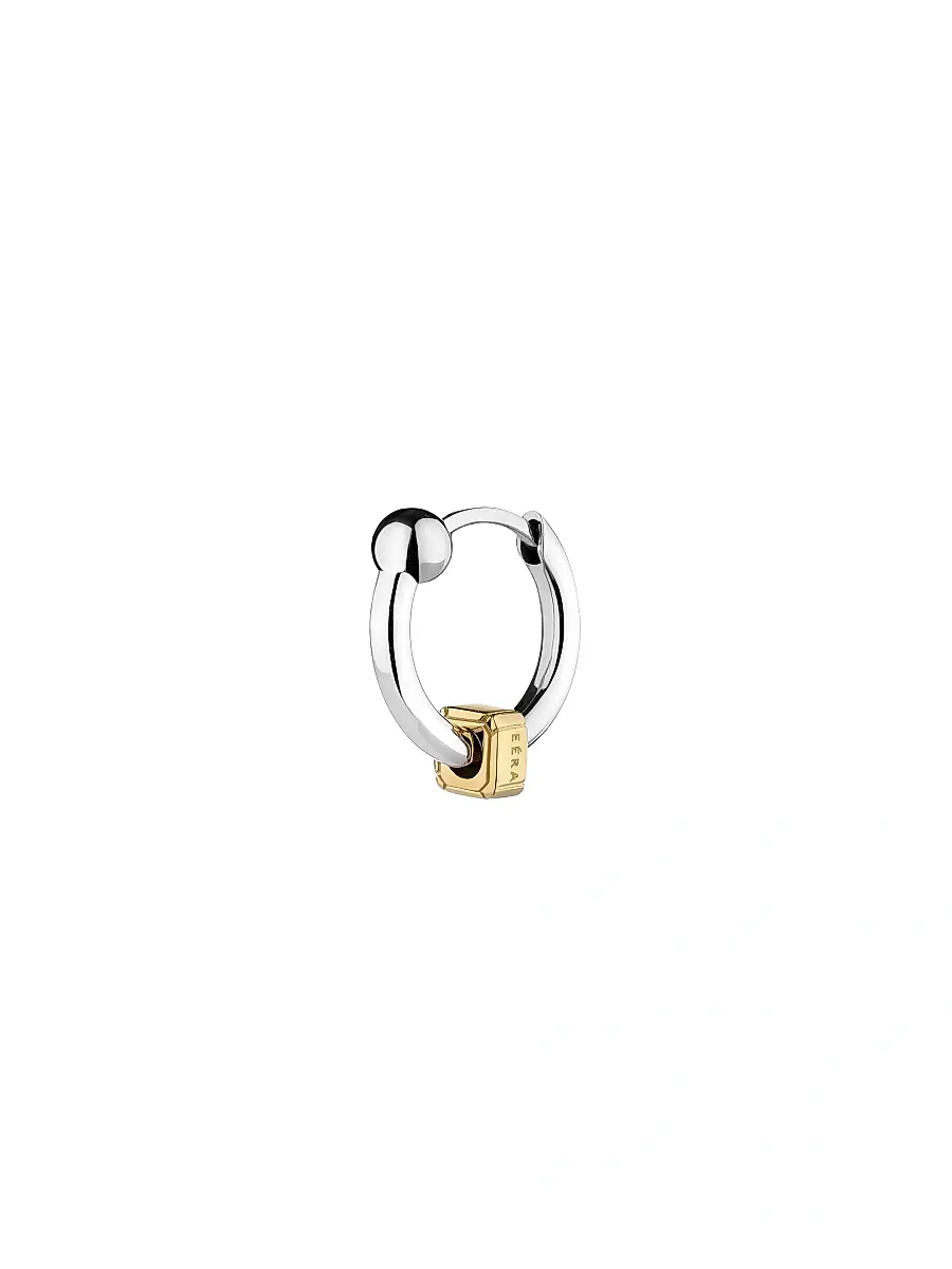 Eéra Women's Maga Circe Mini 18K White Gold Piercing Ball Single Earring - White Gold | Image 1 Eéra Women's Maga Circe Mini 18K White Gold Piercing Ball Single Earring - White Gold | Image 1