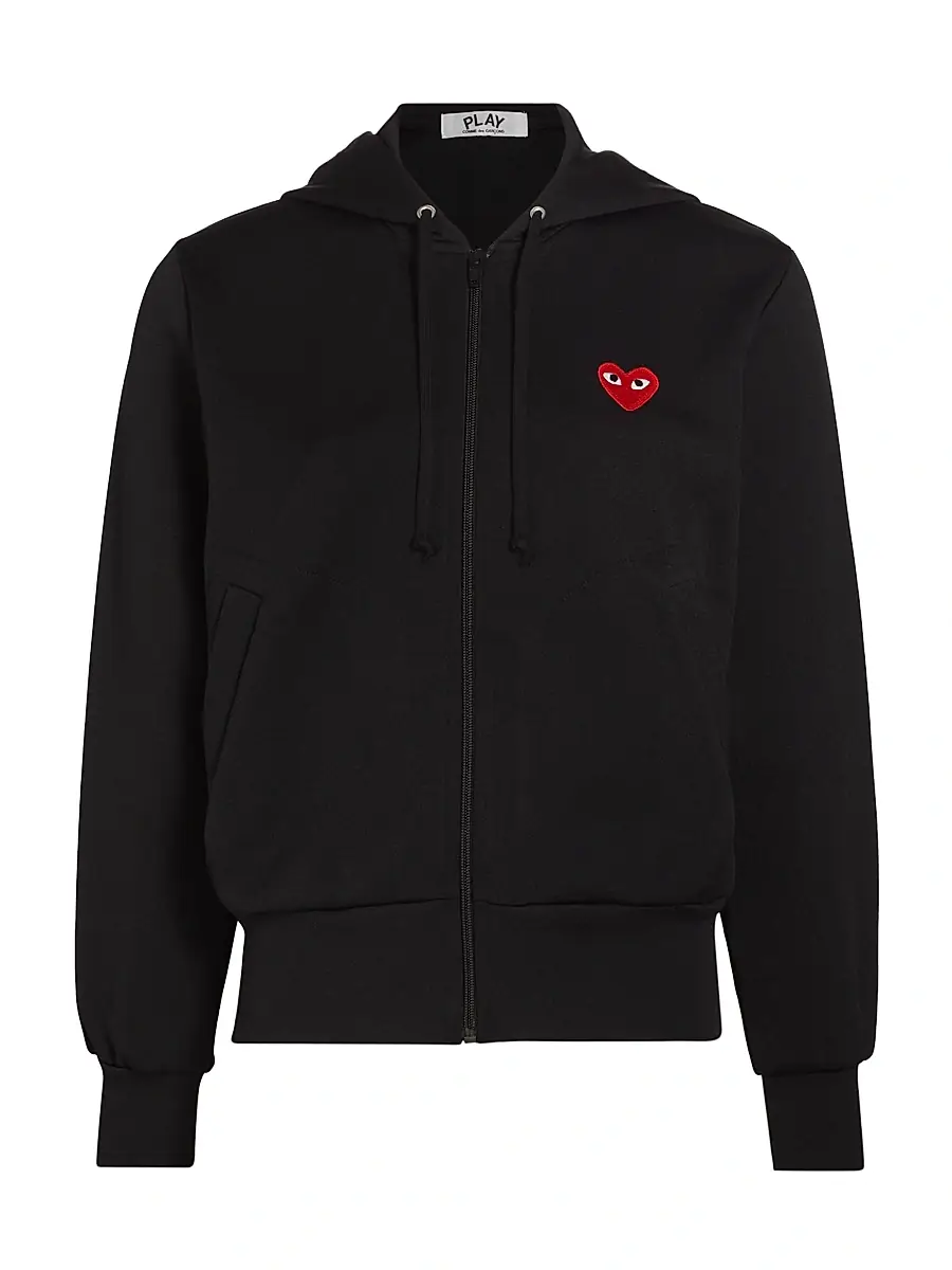 Women's Heartplay Zip Hoodie - Black Women's Heartplay Zip Hoodie - Black
