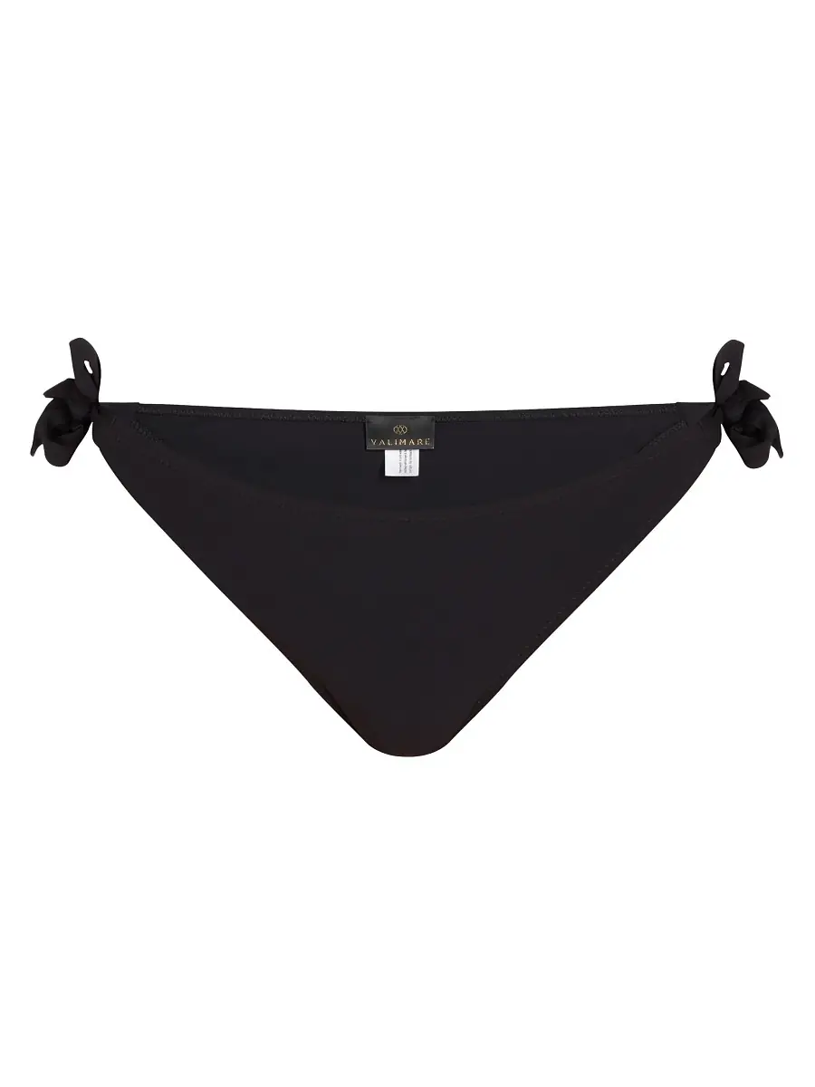 Valimare Women's Milos Low-Rise String Bikini Bottom - Black | Thumbnail 3 Valimare Women's Milos Low-Rise String Bikini Bottom - Black | Thumbnail 3