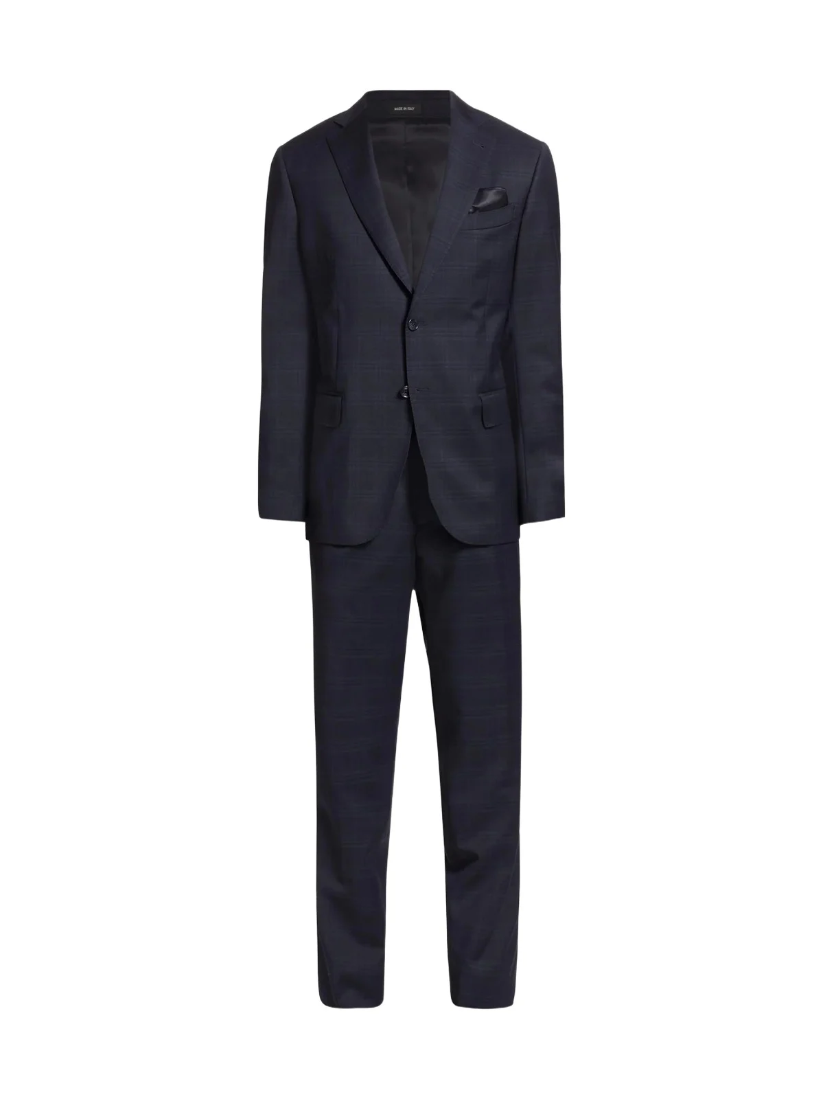 Men's COLLECTION Plaid Single-Breasted Slim-Fit Suit Men's COLLECTION Plaid Single-Breasted Slim-Fit Suit