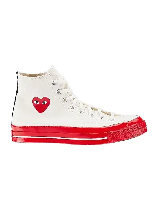 Comme des Garçons PLAY Unisex CdG PLAY x Converse Chuck 70 High-Top Sneakers