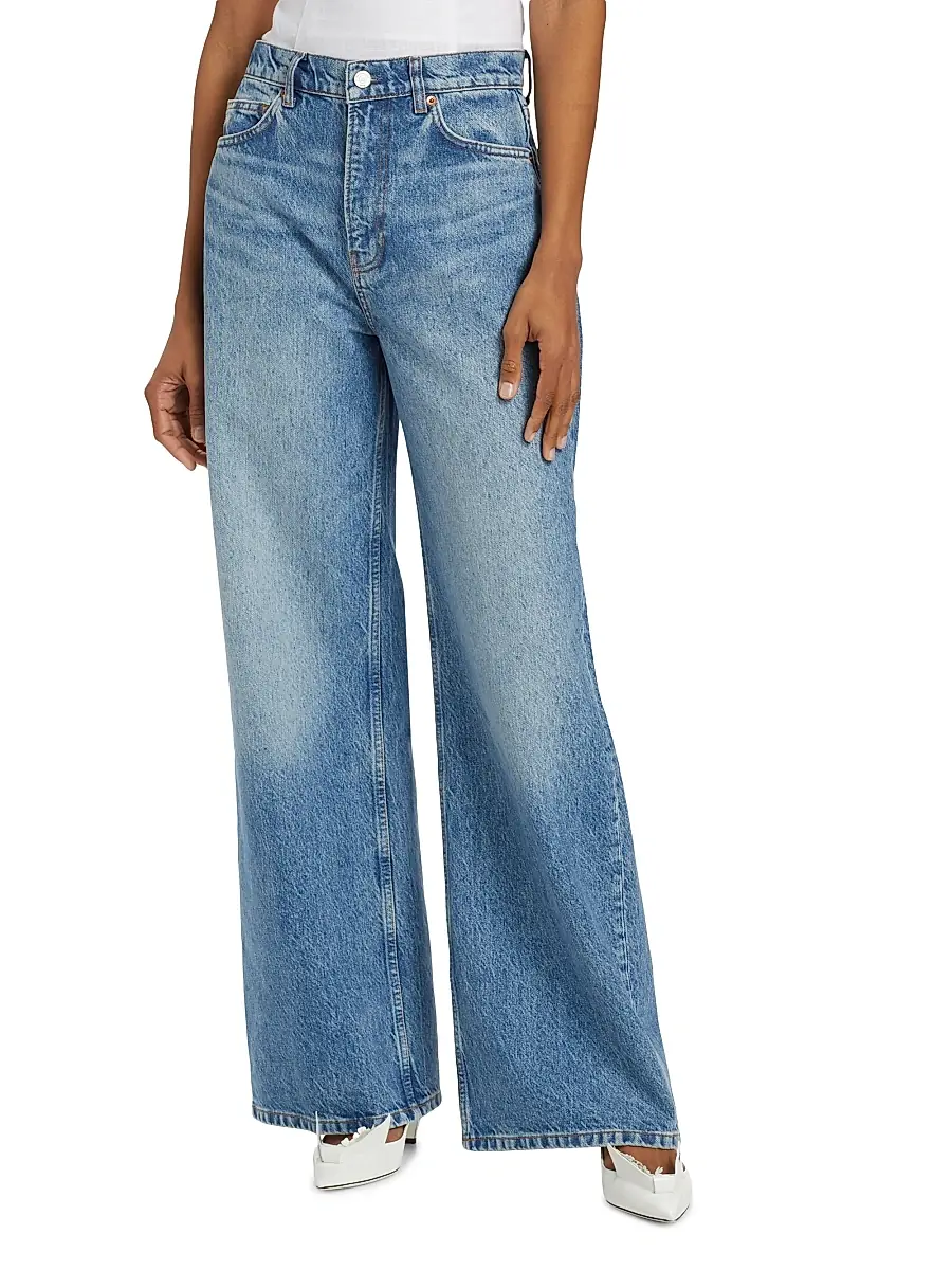 Reformation Women's Cary High-Rise Wide-Leg Jeans | Thumbnail 3 Reformation Women's Cary High-Rise Wide-Leg Jeans | Thumbnail 3