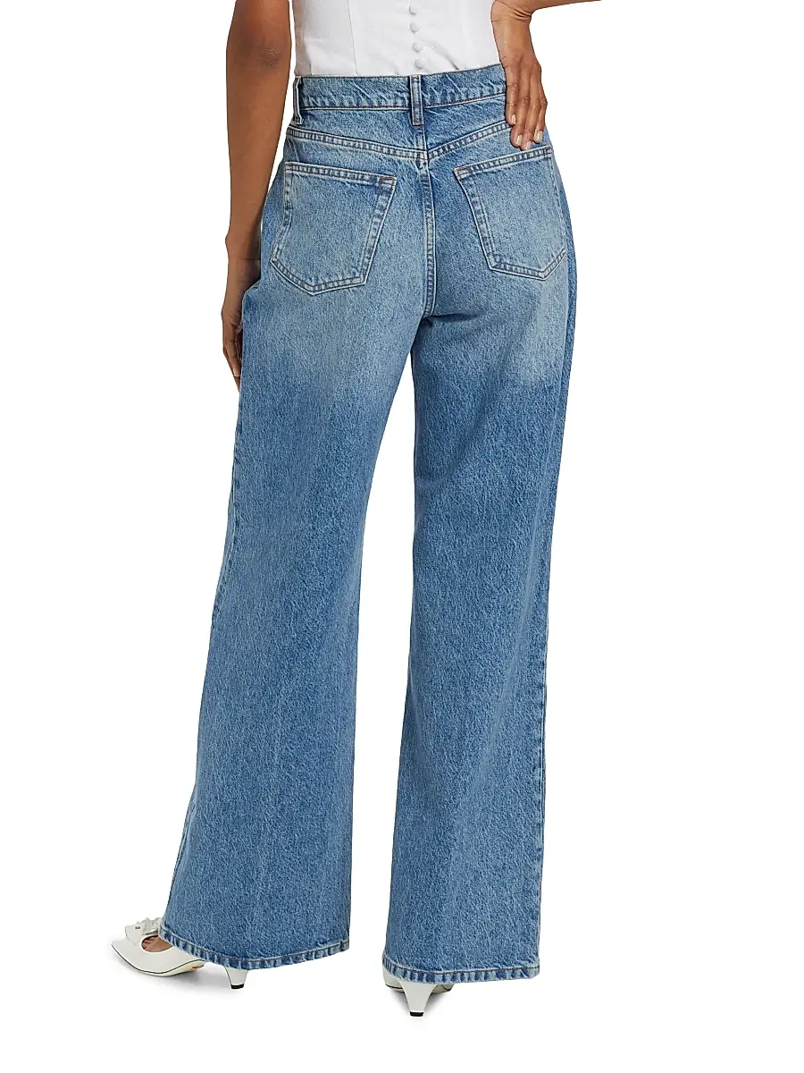 Reformation Women's Cary High-Rise Wide-Leg Jeans | Thumbnail 5 Reformation Women's Cary High-Rise Wide-Leg Jeans | Thumbnail 5