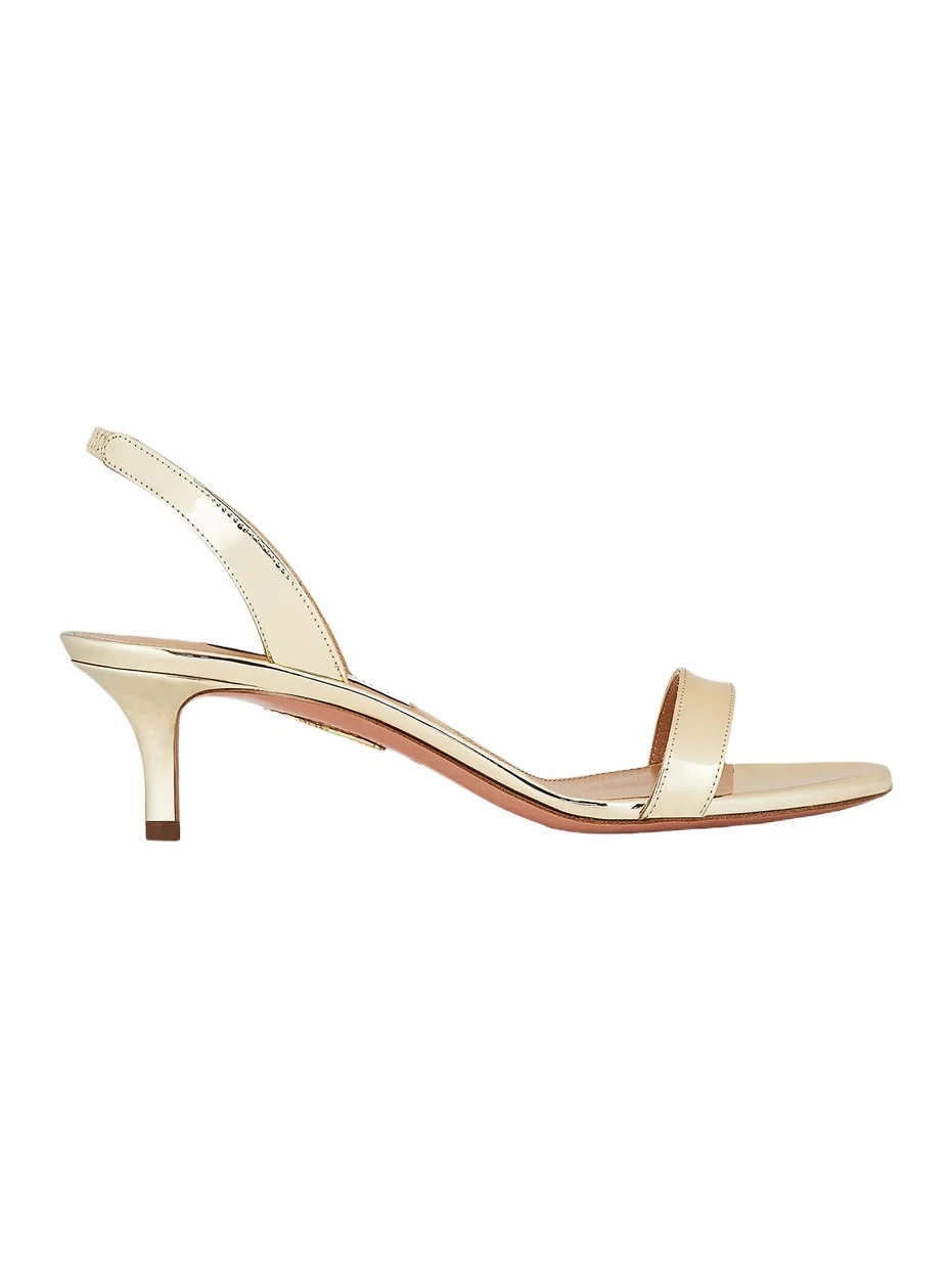 Women's So Nude 50MM Metallic Slingback Sandals Women's So Nude 50MM Metallic Slingback Sandals