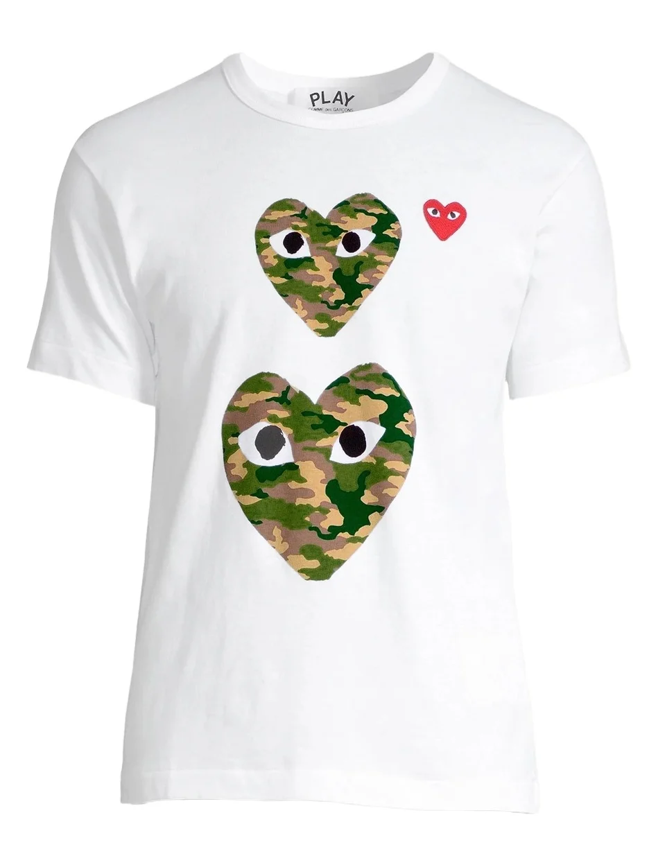 Men Double Camo Logo T-Shirt Men Double Camo Logo T-Shirt