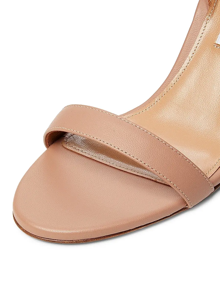 Aquazzura Women's So Nude 85MM Leather Sandals | Thumbnail 4 Aquazzura Women's So Nude 85MM Leather Sandals | Thumbnail 4