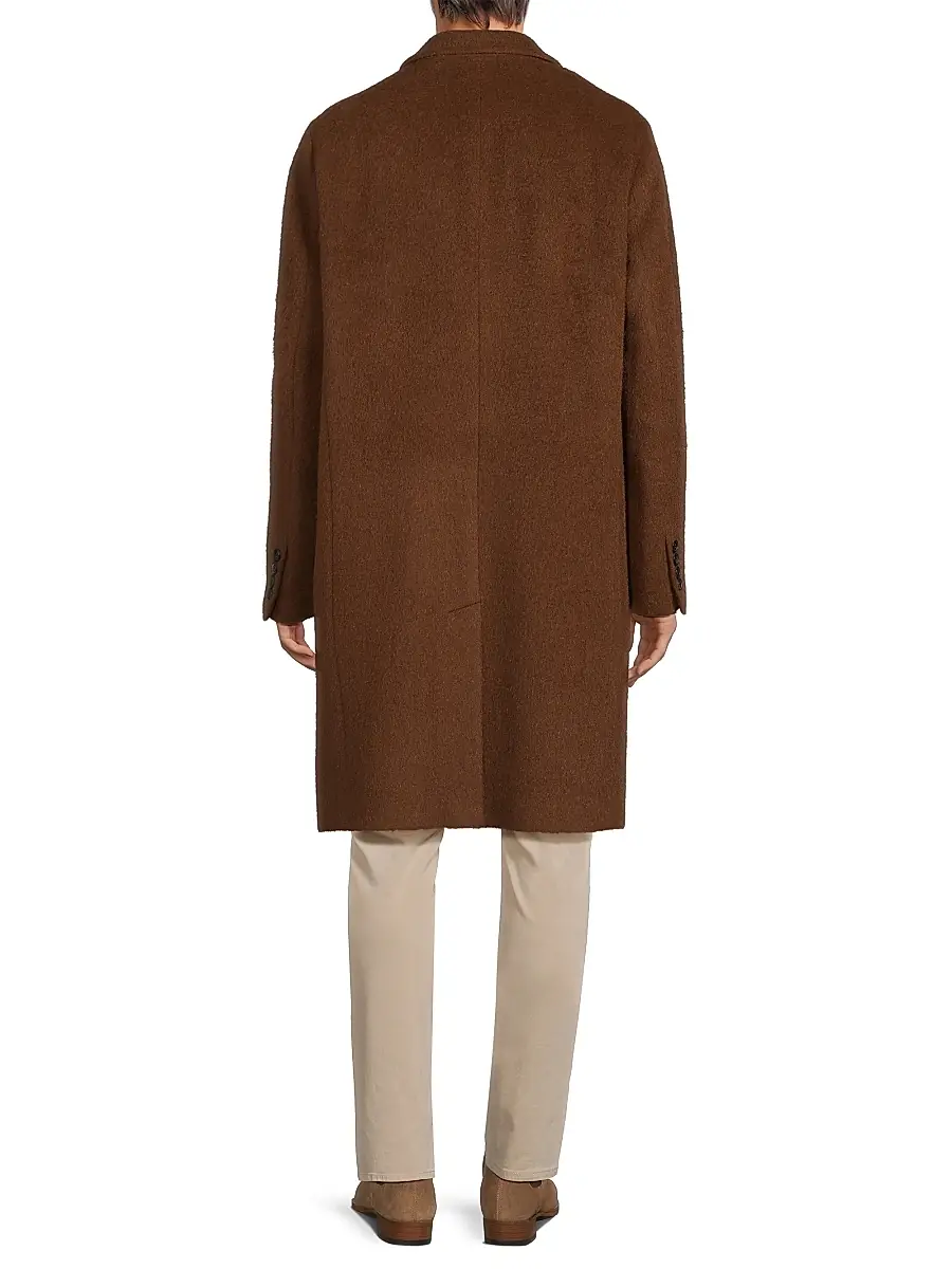 Cardinal Of Canada Men's Mercury Wool-Alpaca-Mohair Coat | Thumbnail 5 Cardinal Of Canada Men's Mercury Wool-Alpaca-Mohair Coat | Thumbnail 5