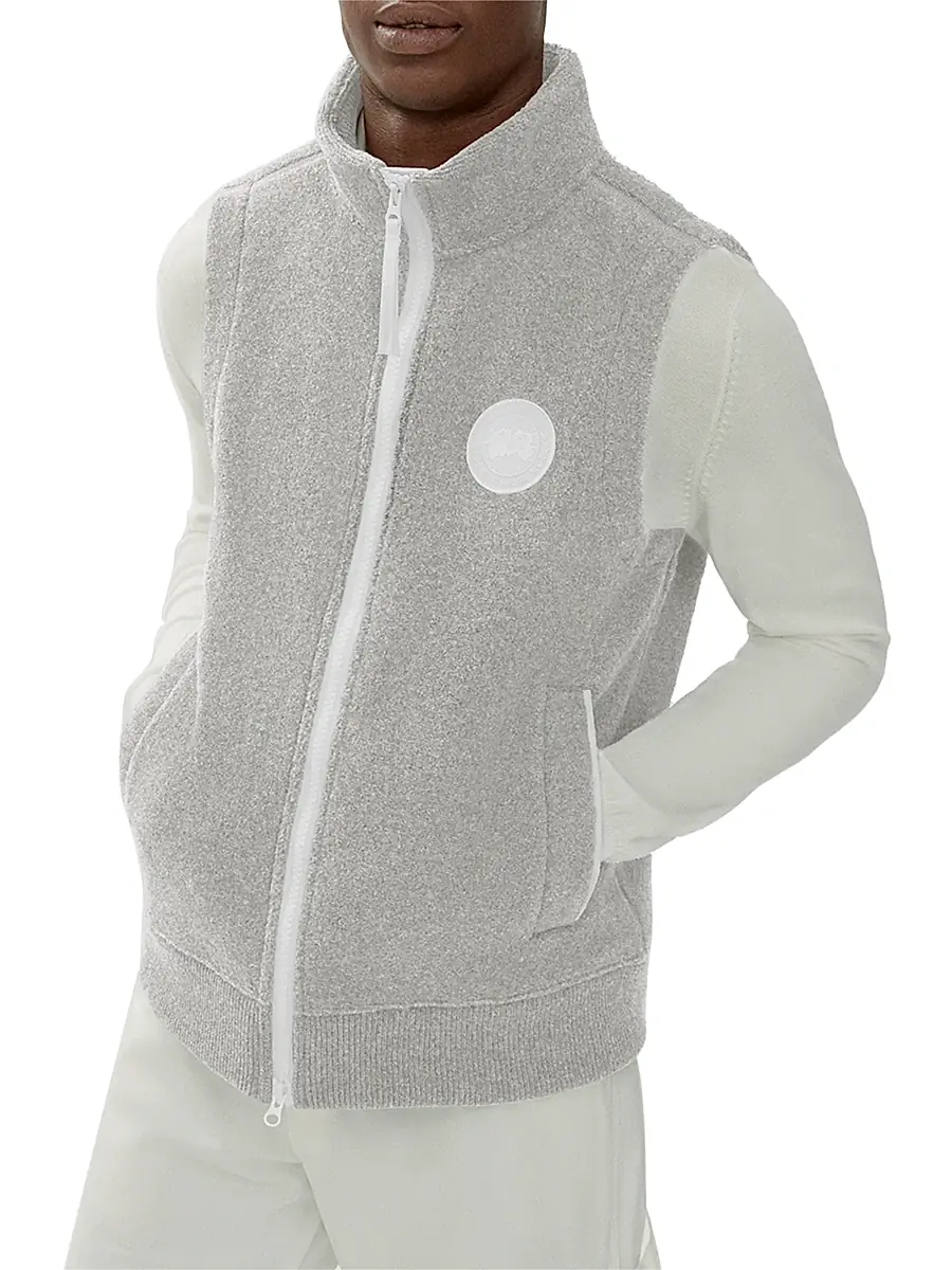 Canada Goose Men's Humannature Mersey Fleece Vest | Thumbnail 3