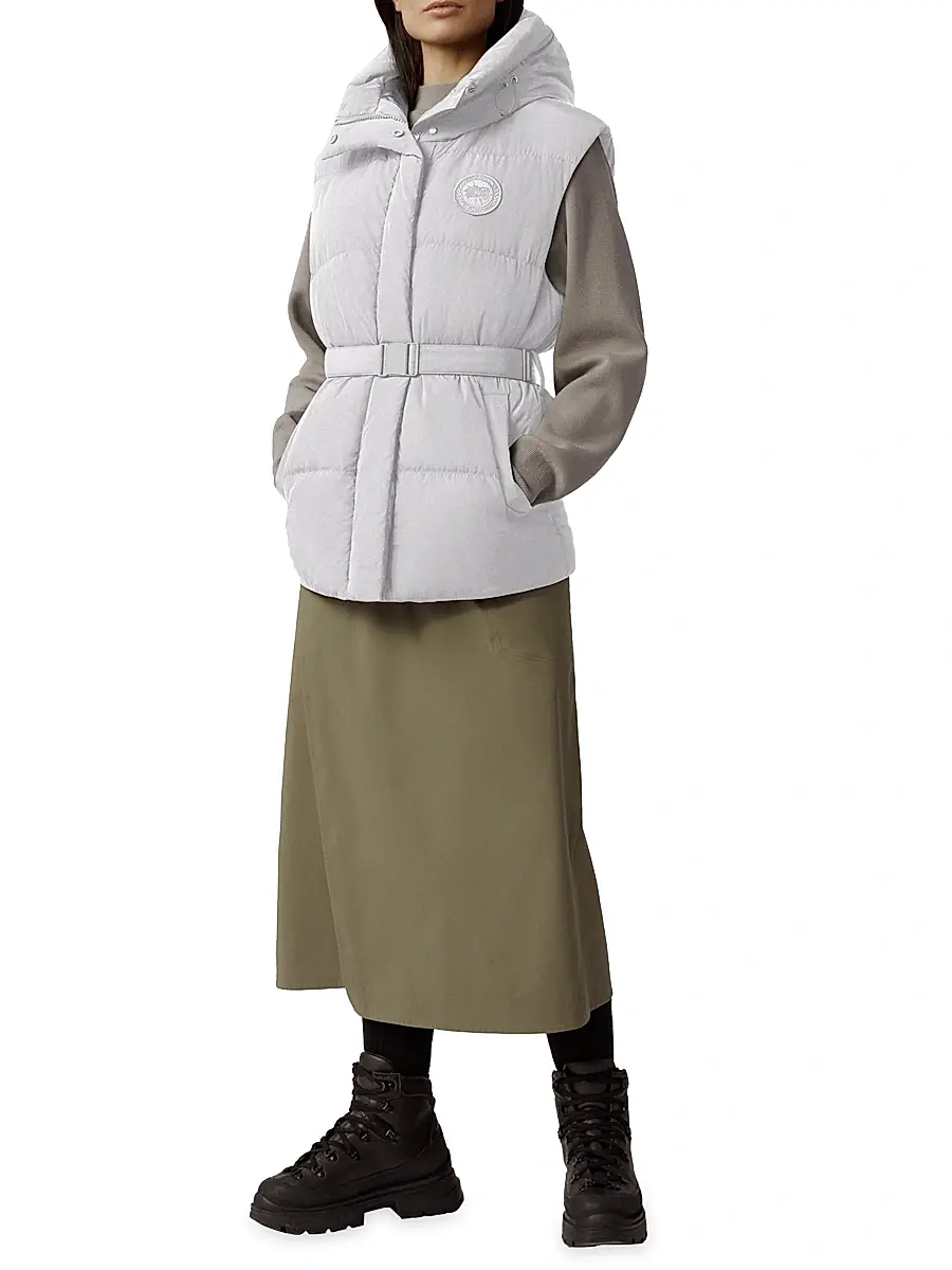Canada Goose Women's Rayla Belted Vest - Black | Thumbnail 2 Canada Goose Women's Rayla Belted Vest - Black | Thumbnail 2