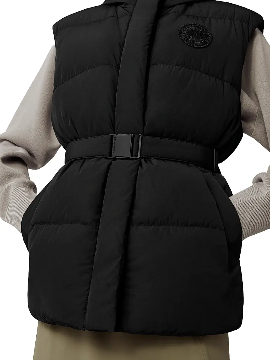 Canada Goose Women's Rayla Belted Vest - Black | Thumbnail 13 Canada Goose Women's Rayla Belted Vest - Black | Thumbnail 13