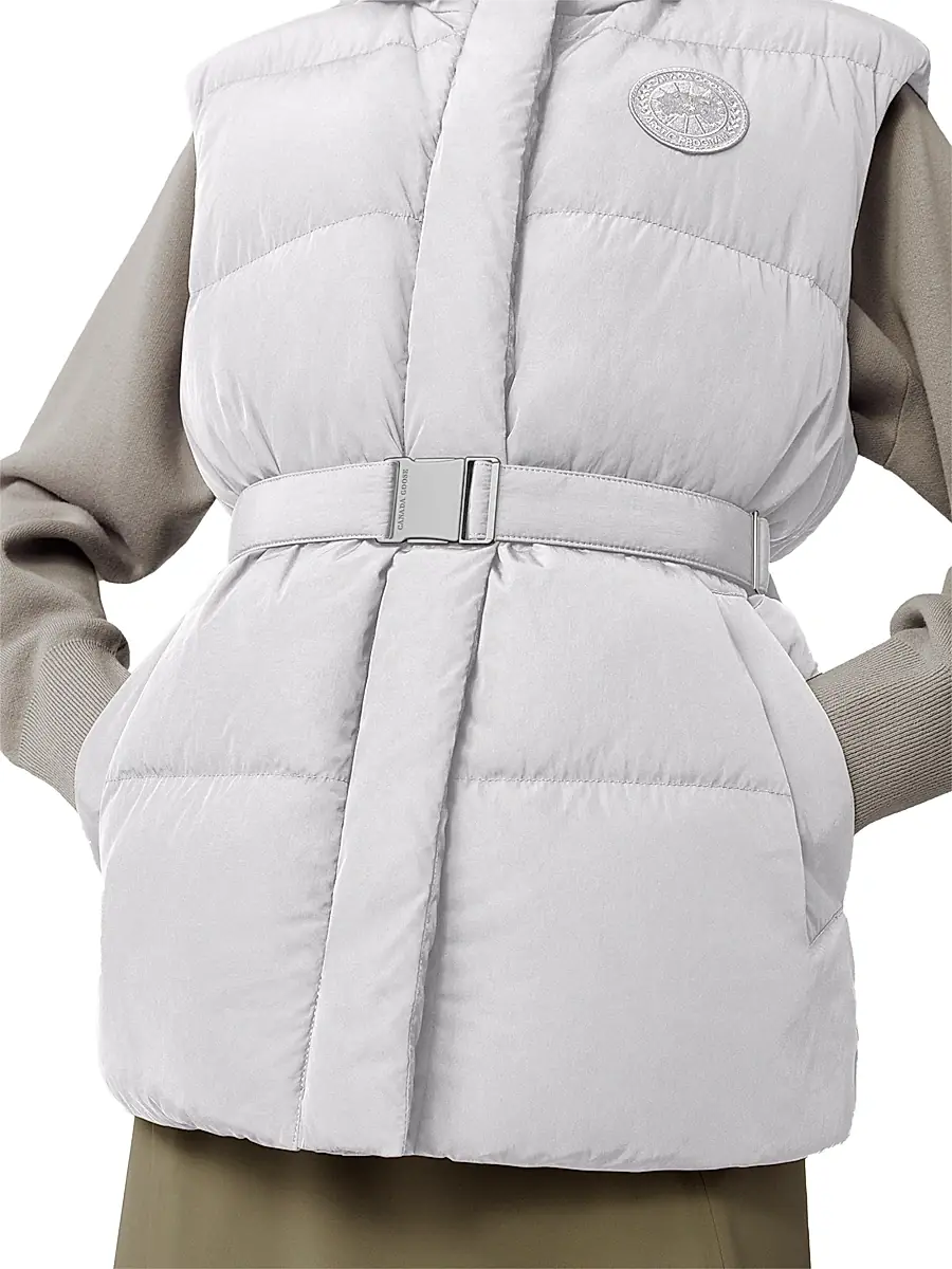 Canada Goose Women's Rayla Belted Vest - Black | Thumbnail 6 Canada Goose Women's Rayla Belted Vest - Black | Thumbnail 6
