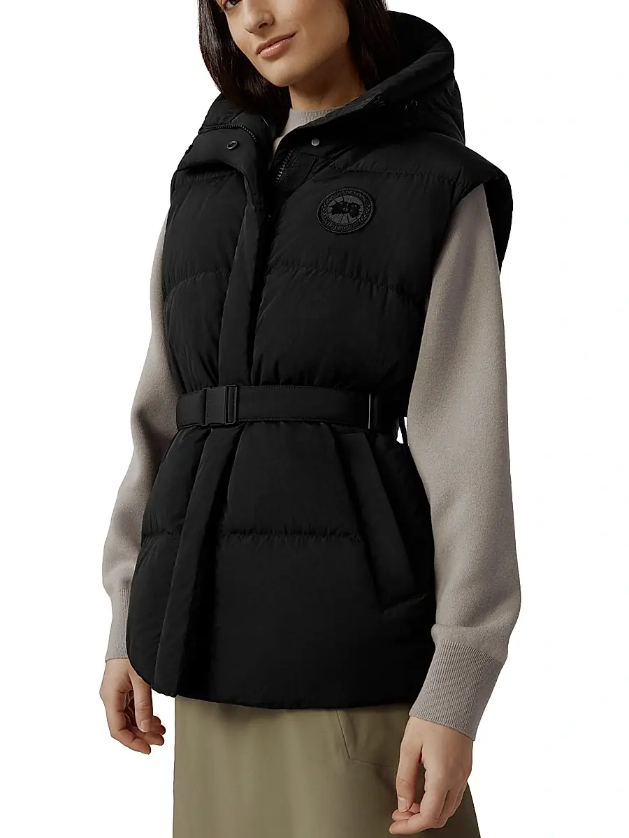 Canada Goose Women's Rayla Belted Vest - Black | Thumbnail 10 Canada Goose Women's Rayla Belted Vest - Black | Thumbnail 10