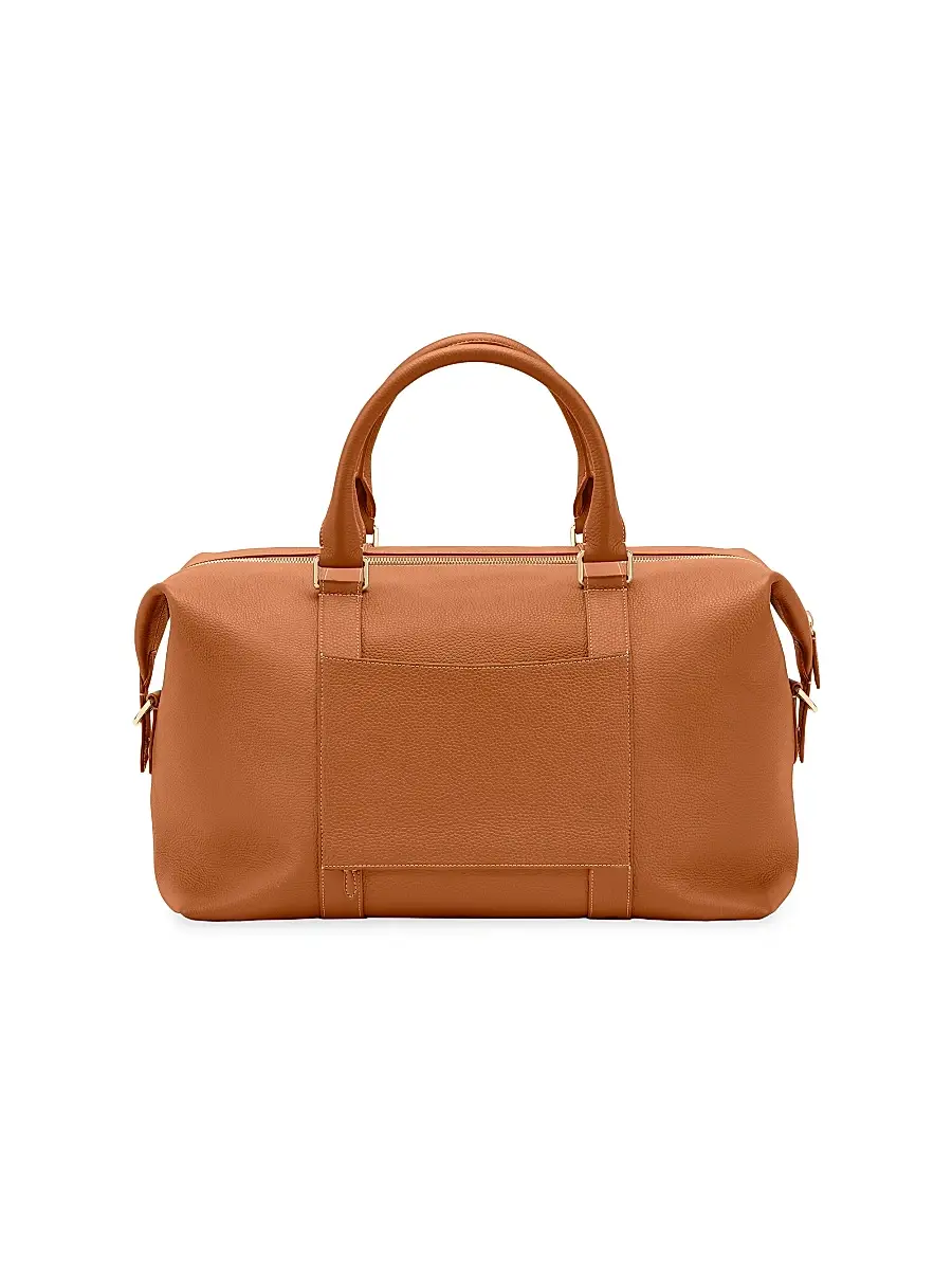MAISON de SABRÉ Unisex Leather Duffle Bag | Thumbnail 4